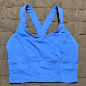 Lululemon Blue Sports Crop